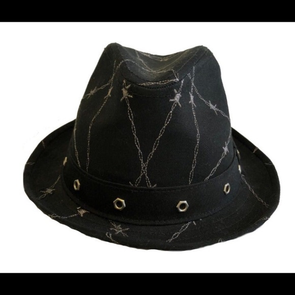 New Era Barbed Wire Fedora Hat - Picture 1 of 4